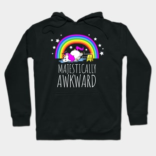 Majestically Awkward Unicorn for the Socially Awkward Hoodie